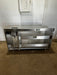 "DELFIELD 160546" S.S PREP TABLE W/OPEN SHELF UTILITY CABINET AND HAND SINK - Second Life-Equipment-#collection_name#
