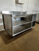 "DELFIELD 160546" S.S PREP TABLE W/OPEN SHELF UTILITY CABINET AND HAND SINK - Second Life-Equipment-#collection_name#