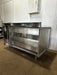 "DELFIELD 160546" S.S PREP TABLE W/OPEN SHELF UTILITY CABINET AND HAND SINK - Second Life-Equipment-#collection_name#