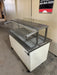 DELFIELD 4 WELL HOT FOOD SINGLE SIZED SNEEZE GUARD BUFFET TABLE ON CASTERS - Bargains R Ours - #collection_name#