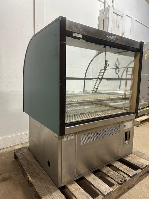 "DELFIELD 537 - CD"HD COMMERCIAL LIGHTED CURVED GLASS BAKERY DISPLAY CASE 115V 1PH - Second Life - Equipment - collection_name