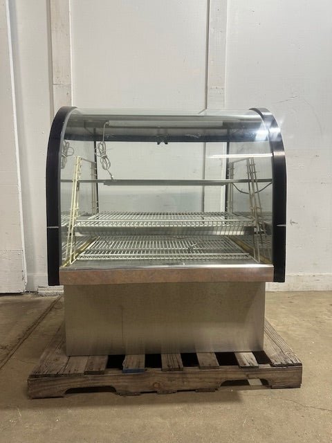 "DELFIELD 537 - CD"HD COMMERCIAL LIGHTED CURVED GLASS BAKERY DISPLAY CASE 115V 1PH - Second Life - Equipment - collection_name