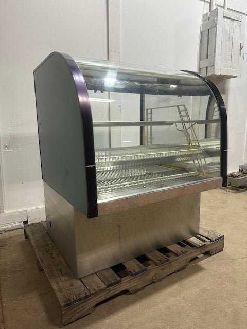 "DELFIELD 537 - CD"HD COMMERCIAL LIGHTED CURVED GLASS BAKERY DISPLAY CASE 115V 1PH - Second Life - Equipment - collection_name