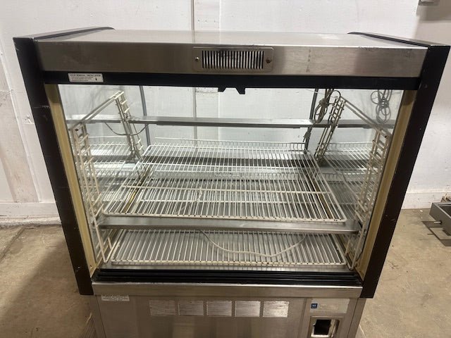 "DELFIELD 537 - CD"HD COMMERCIAL LIGHTED CURVED GLASS BAKERY DISPLAY CASE 115V 1PH - Second Life - Equipment - collection_name