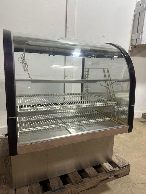 "DELFIELD 537 - CD"HD COMMERCIAL LIGHTED CURVED GLASS BAKERY DISPLAY CASE 115V 1PH - Second Life - Equipment - collection_name