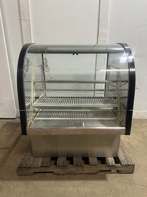 "DELFIELD 537 - CD"HD COMMERCIAL LIGHTED CURVED GLASS BAKERY DISPLAY CASE 115V 1PH - Second Life - Equipment - collection_name