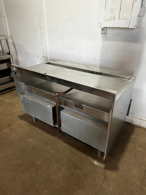DELFIELD COMMERCIAL STAINLESS STEEL SHELF UTILITY CABINET w/ DRY CABINET STORAGE - Second Life-Equipment-collection_name