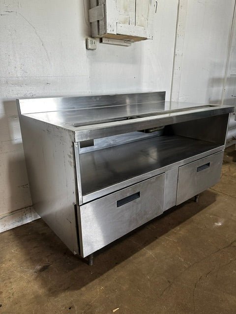 DELFIELD COMMERCIAL STAINLESS STEEL SHELF UTILITY CABINET w/ DRY CABINET STORAGE - Second Life-Equipment-collection_name