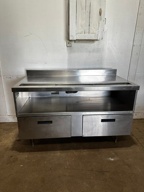 DELFIELD COMMERCIAL STAINLESS STEEL SHELF UTILITY CABINET w/ DRY CABINET STORAGE - Second Life-Equipment-collection_name