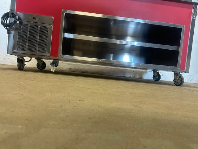 "DELFIELD SCSC - 60 - B" S.S REFRIGERATED BUFFET TABLE W/SNEEZE GUARD ,115V 1PH - Second Life - Equipment - collection_name
