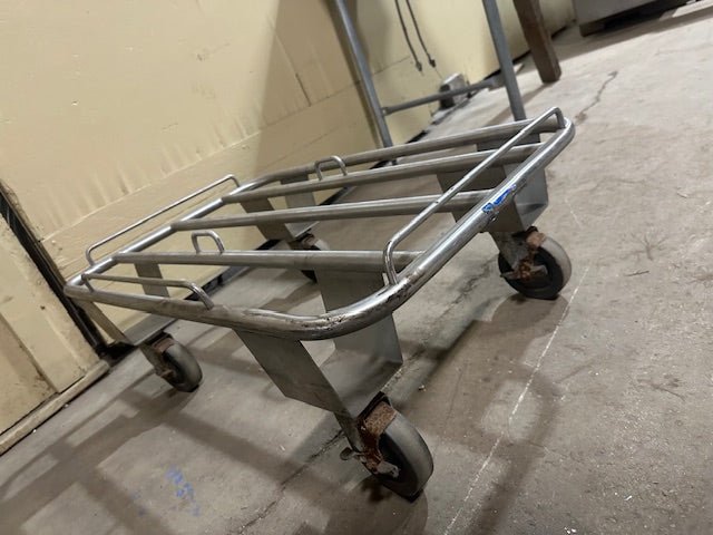 "DELFIELD" STAINLESS STEEL ROLLING CART - Bargains R Ours - #collection_name#