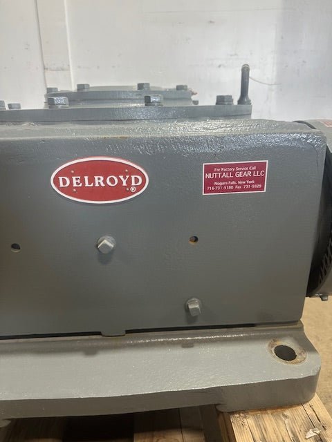 DELROYD 11 - 1/4 V120 - 10 - 1A WORM GEAR REDUCER - Second Life - Equipment - collection_name