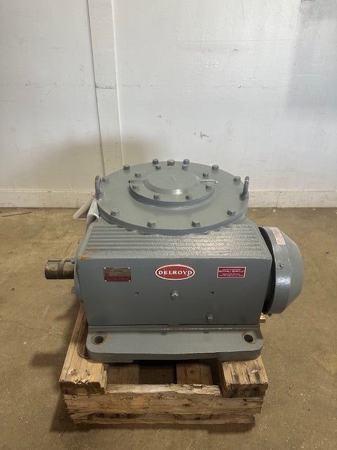 DELROYD 11 - 1/4 V120 - 10 - 1A WORM GEAR REDUCER - Second Life - Equipment - collection_name
