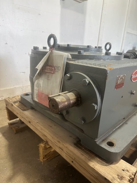 DELROYD 11 - 1/4 V120 - 10 - 1A WORM GEAR REDUCER - Second Life - Equipment - collection_name