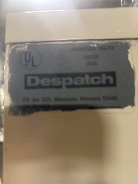 Despatch Oven LND SERIES Industrial Lab Drying OVEN WITH PROTOCOOL CONTROLON STAND and 3 racks - Second Life - Equipment - collection_name