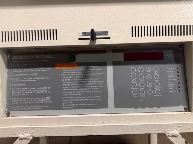 Despatch Oven LND SERIES Industrial Lab Drying OVEN WITH PROTOCOOL CONTROLON STAND and 3 racks - Second Life - Equipment - collection_name