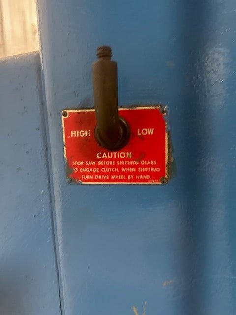 "DOALL 1612 - 0" 230V PH3 HEAVY DUTY INDUSTRIAL VERTICAL BAND SAW, 24 X 24 TABLE - Second Life - Equipment - collection_name