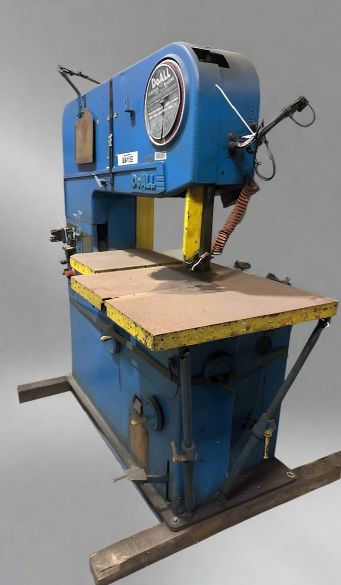 DOALL MODEL DVW-15 VERTICAL 240/480v CONTOUR BAND SAW — Second Life ...