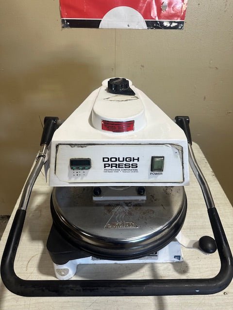 DOUGH PRO PIZZA COMMERCIAL 18"DIAMETER DOUGH PRESS WITH DIGITAL DISPLAY - Bargains R Ours - #collection_name#