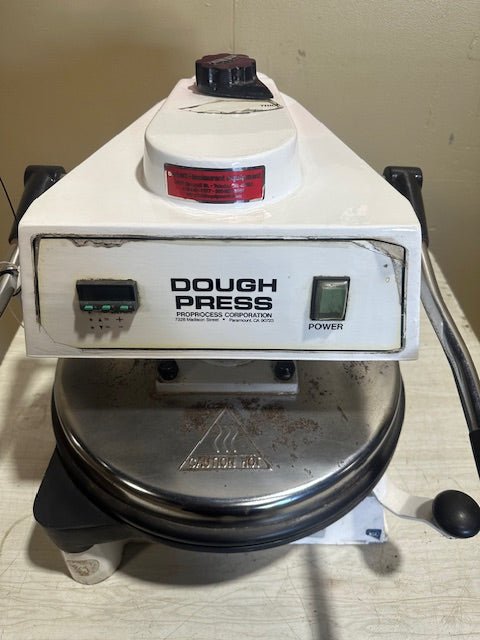 DOUGH PRO PIZZA COMMERCIAL 18"DIAMETER DOUGH PRESS WITH DIGITAL DISPLAY - Bargains R Ours - #collection_name#