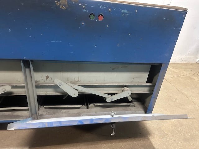 "DUSTVENT" 6X4F2 72"Wx50D" DOWNDRAFT TABLE W/ 208 - 230/460, 7.5HP BLOWER UNIT - Second Life - Equipment - collection_name