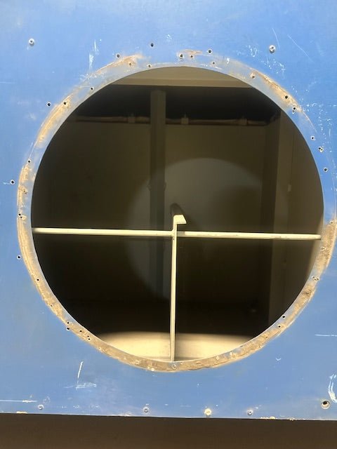 "DUSTVENT" 6X4F2 72"Wx50D" DOWNDRAFT TABLE W/ 208 - 230/460, 7.5HP BLOWER UNIT - Second Life - Equipment - collection_name