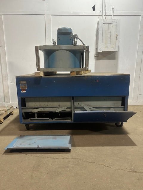 "DUSTVENT" 6X4F2 72"Wx50D" DOWNDRAFT TABLE W/ 208 - 230/460, 7.5HP BLOWER UNIT - Second Life - Equipment - collection_name