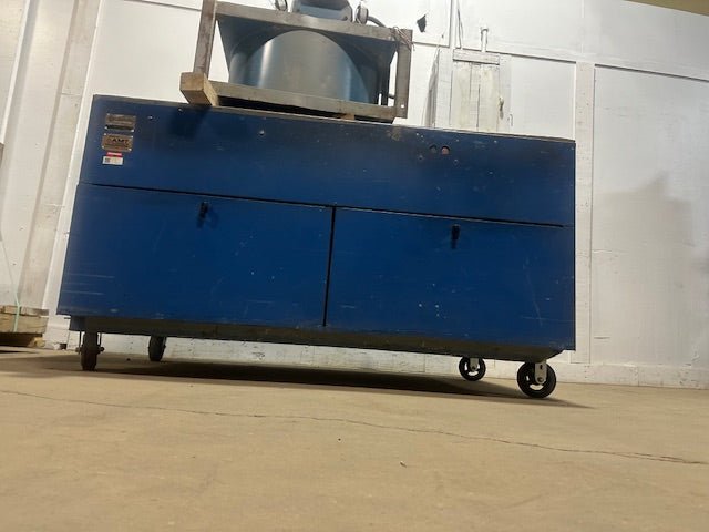 "DUSTVENT" 6X4F2 72"Wx50D" DOWNDRAFT TABLE W/ 208 - 230/460, 7.5HP BLOWER UNIT - Second Life - Equipment - collection_name