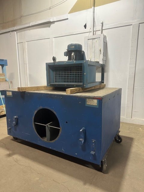 "DUSTVENT" 6X4F2 72"Wx50D" DOWNDRAFT TABLE W/ 208 - 230/460, 7.5HP BLOWER UNIT - Second Life - Equipment - collection_name