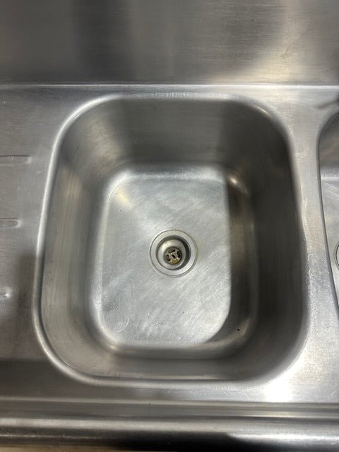 EAGLE FOOD 112 - 16 - 3 - 18 STAINLESS STEEL 3 COMPARTMENT SINK 41x91x24.5 - Second Life - Equipment - collection_name