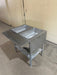 EAGLE GROUP 2 WELL STATIONARY GAS/PROPANE HOT FOOD TABLE WITH GALVANIZED SHELF AND ADJUSTABLE LEGS - Bargains R Ours - #collection_name#