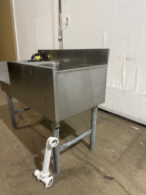 "EAGLE" NSF S.STEEL UNDER COUNTER BAR BLENDER STATION WITH SINK AND OUTLETS - Second Life - Equipment - collection_name