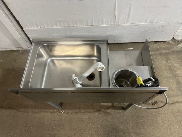 "EAGLE" NSF S.STEEL UNDER COUNTER BAR BLENDER STATION WITH SINK AND OUTLETS - Second Life - Equipment - collection_name