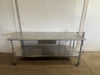 EAGLE S.S H.D COMMERCIAL 84"W x 29.5"D FOOD PREP TABLE WITH CAN OPENER & DRAWER - Second Life - Equipment - collection_name