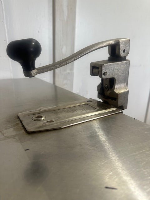 EAGLE S.S H.D COMMERCIAL 84"W x 29.5"D FOOD PREP TABLE WITH CAN OPENER & DRAWER - Second Life - Equipment - collection_name