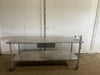 EAGLE S.S H.D COMMERCIAL 84"W x 29.5"D FOOD PREP TABLE WITH CAN OPENER & DRAWER - Second Life - Equipment - collection_name