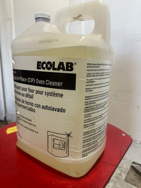 "ECOLAB" RETAIL CLEAN-IN-PLACE(CIP) COMMERCIAL OVEN CLEANER-2.5 GAL(9.5 L)*NEW** - Second Life-Equipment-collection_name