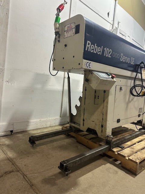 Edge Tech REBEL 102 Servo SE Compact Bar feed loading system - Second Life - Equipment - collection_name