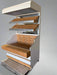 ELECTRIC LIGHTED WOODED VERTICAL OPENED BAGEL/BREAD DRY DISPLAY CASE ADJUSTABLE SHELVES - Bargains R Ours-#collection_name#