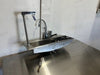 "ELKAY" S.S SINK W/ HOSTED WATER FILLING STATION GLASS RINSER, 25 3/4"W x 9"D - Second Life - Equipment - collection_name