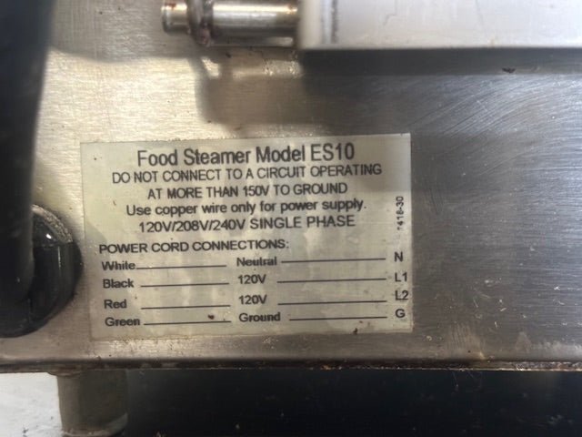 "EMBERGIO ES10PBO100" 240/208V FULL PAN SIZE FOOD WARMER/STEAMER/COOKER (CT) - Second Life - Equipment - collection_name