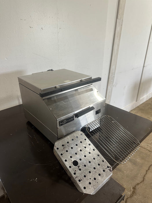 "EMBERGIO ESSM18"120V HALF PAN SIZE TOP LOADING FOOD STEAMER/COOKER(COUNTER TOP) - Second Life - Equipment - collection_name