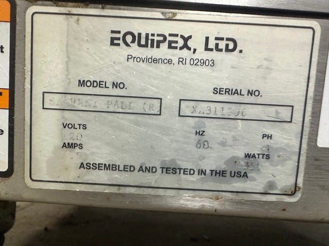 EQUIPEX SA VENT PALI (R) COUNTERTOP Ventless exhaust Hood for Small Type2 equipment. - Second Life - Equipment - collection_name