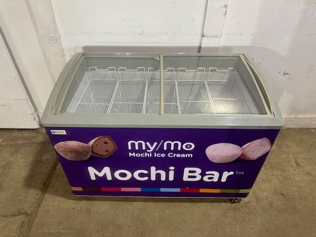 "EXCELLENCE VB - 5HC"COMMERCIAL LIGHTED CURVED LID 49"W ICE CREAM DISPLAY FREEZER - Second Life - Equipment - collection_name