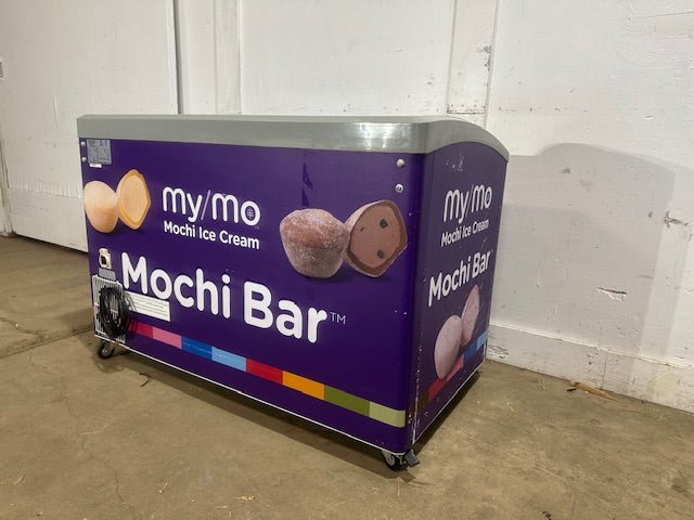 "EXCELLENCE VB - 5HC"COMMERCIAL LIGHTED CURVED LID 49"W ICE CREAM DISPLAY FREEZER - Second Life - Equipment - collection_name