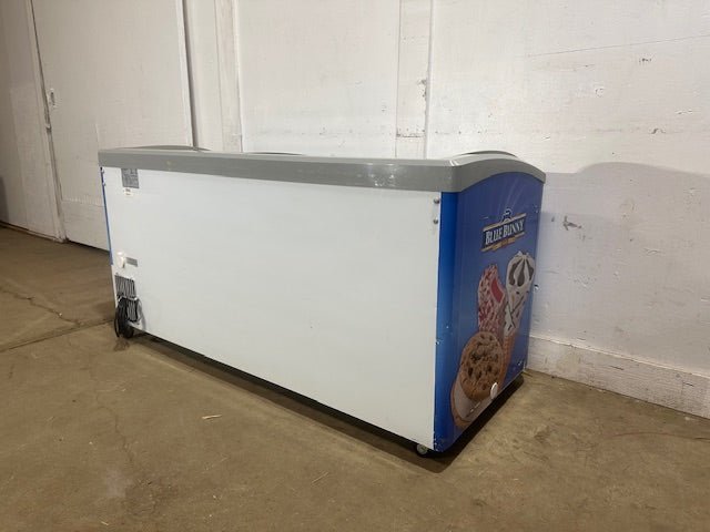 "EXCELLENCE VB - 7L"COMMERCIAL LIGHTED CURVED LID 66"W ICE CREAM DISPLAY FREEZER - Second Life - Equipment - collection_name