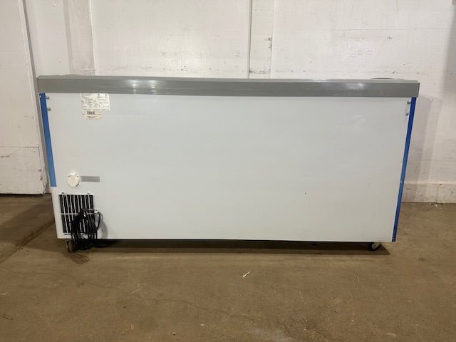"EXCELLENCE VB - 7L"COMMERCIAL LIGHTED CURVED LID 66"W ICE CREAM DISPLAY FREEZER - Second Life - Equipment - collection_name