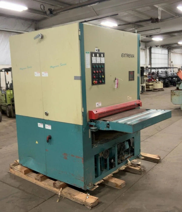 Extrema Magnum Series 43" Wide Belt Sander, FPC - 525 Position Control - Second Life - Equipment - collection_name