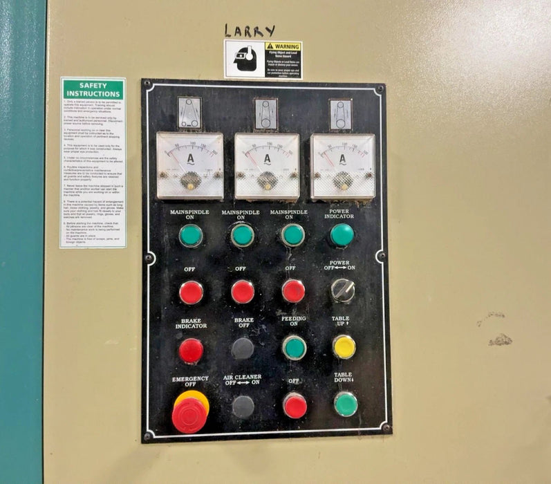 Extrema Magnum Series 43" Wide Belt Sander, FPC - 525 Position Control - Second Life - Equipment - collection_name