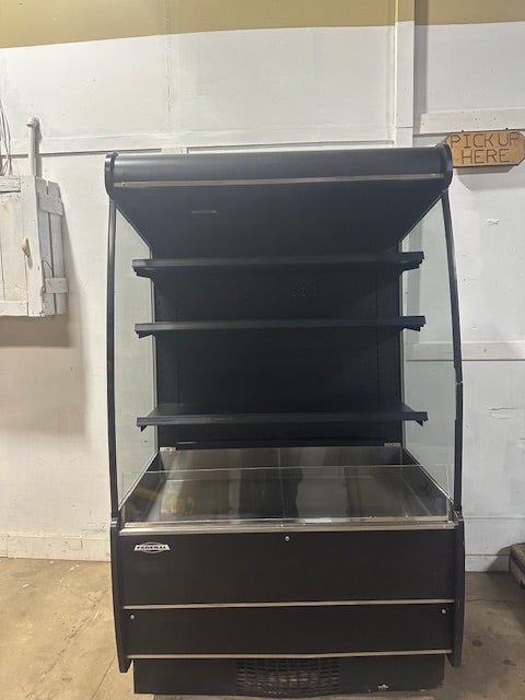 "FEDERAL INDUSTRIES" LIGHTED, REFRIGERATED/OPEN AIR DISPLAY CASE 120/208V 1PH - Second Life - Equipment - collection_name
